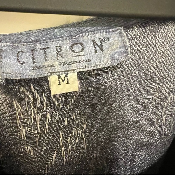 Citron Santa Monica Dark Blue Patchwork Maxi Dress and Top - Picture 6 of 10